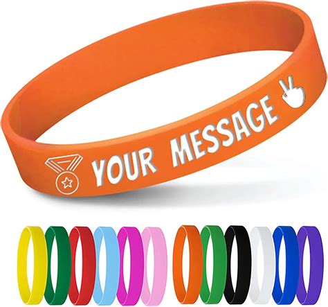 rubber bracelets amazon|lowest cost rubber wristbands.